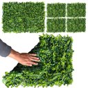 Ver imagem 3 de 24 Placas de Plantas Artificiais Samambaia Eucalipto 60x40 Jardim Vertical Interno Realista e Macio