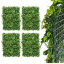 Ver imagem 4 de 24 Placas de Plantas Artificiais Samambaia Eucalipto 60x40 Jardim Vertical Interno Realista e Macio