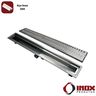 Ralo Inox Classic com Saída Lateral - Inox 304 - 150x20x08 Cm - 3