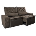 Ver imagem 7 de Sofá Retrátil e Reclinável 2,30m Essence Velusoft Café Cama Inbox