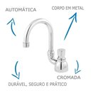 Ver imagem 5 de Torneira de Banheiro/lavatório Oliveira 2194 Automática