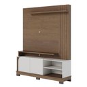 Ver imagem 1 de Estante Home Jurere 1800 para Tv Amendoa/off White matte - Colibri