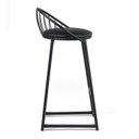 Ver imagem 5 de Banqueta Industrial Aço Preta – Gourmet, Varanda, Living – Banqueta Shell Kit 2