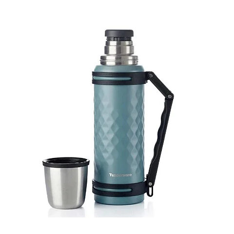 Tupperware Garrafa Térmica Facets Inox 1,1 Litros Tupperware Garrafa Térmica Facets Inox 1,1 Litros