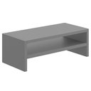Ver imagem 3 de Kit 02 Suportes Stand Para Monitores Mesa Escritório Home Office Lap L03 Cinza - Lyam Lyam Decor