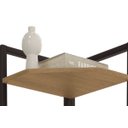 Ver imagem 6 de Prateleira Decorativa Sala Estar Industrial Li022 Freijo/preto - Kappesberg