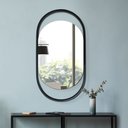 Ver imagem 2 de Espelho Decorativo Glam 43x80cm Oblongo Preto