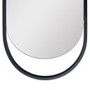 Ver imagem 4 de Espelho Decorativo Glam 43x80cm Oblongo Preto