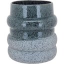 Ver imagem 1 de Vaso Decorativo Enfeite Casa Cerâmica 19x18x18cm Cinza