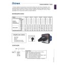 Ver imagem 2 de Chave Reversora Lw26-20 3 Polos 6n/3 3 Posiçôes Lukma