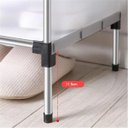 Ver imagem 4 de Sapateira Rack 6 Andares Modular Organizacao Sapato Sandalia Calcado Prateleiras Hall de Entrada Res
