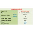 Ver imagem 2 de Tela Galinheiro 2 18x1,80x50m Coleira Branca Morlan