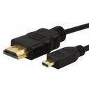 Ver imagem 1 de Cabo Hdmi 2.0 4k Hdr 19p 2m para Micro Hdmi