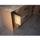 Ver imagem 3 de Porta Toalhas Pano de Prato Triplo Suporte Deslizante Cozinha Armário Aço Inox