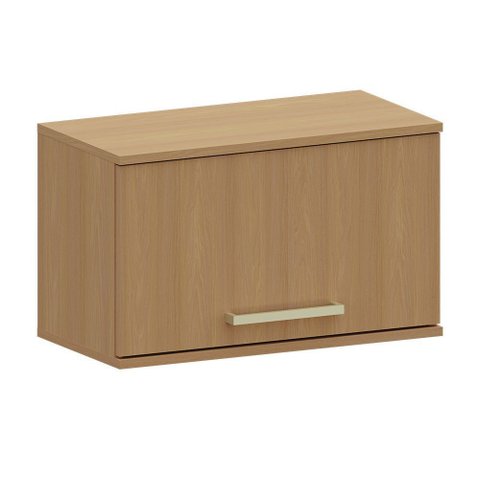 Armário Aéreo para Geladeira 100 Mdf 1 Porta Basculante 60cm Duna Luciane Móveis