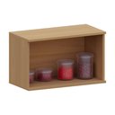 Ver imagem 2 de Armário Aéreo para Geladeira 100 Mdf 1 Porta Basculante 60cm Duna Luciane Móveis