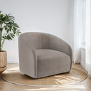 Ver imagem 2 de Poltrona Decorativa Julia Sala Recepção Suede Cappuccino - Incasa Decor