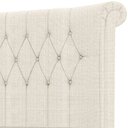 Ver imagem 7 de Cabeceira Cama Box Queen 160cm Estofada Meora P05 Linho Creme - Lyam Decor