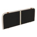 Ver imagem 5 de Cabeceira Painel Orgânico Cama Box Casal Padrão Flay 140cm Dobrável Bouclé Bege - Desk Design