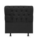 Ver imagem 1 de Cabeceira para Cama Box Solteiro 90 Cm Paris:preto