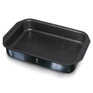 Forma Assadeira Antiaderente Tripla Camada de Mármore 35cm Aquamarine Berlinger Haus Travessa