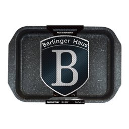 Forma Assadeira Antiaderente Tripla Camada de Mármore 35cm Aquamarine Berlinger Haus Travessa - 9