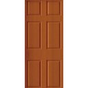 Ver imagem 2 de Adesivo de Porta Madeira 2 Arte Destaque G - 0,93 X 2,13 Metros