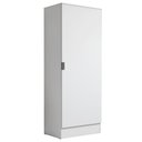 Ver imagem 3 de Sapateira Armário Multiúso Madesa Isis 1 Porta - Branco