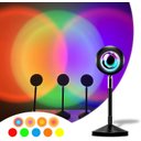 Ver imagem 1 de Luz do por do Sol Rgb , Projeção da Lâmpada do Pôr do Sol Projetor da Luz do Sol, Luz Noturno C/cont