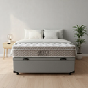Ver mais imagens de Cama Box Baú Casal com Colchão Airtech Ortobom 138x188x70cm