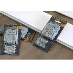 Prego e Bucha Fixação de Rodapes e Guarnição Arquitech Fix - 6
