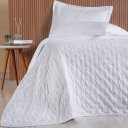 Ver imagem 1 de Kit Colcha Casal Sensatti 3d Embossed 220x240cm Branco