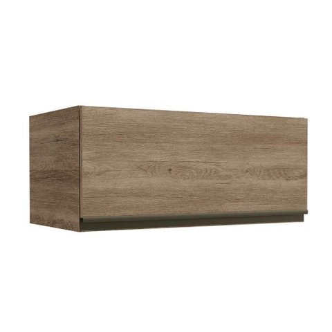 Armário Aéreo p/ Cozinha Maxxi G769 1 Porta Basculante 70cm Nogal - Kappesberg