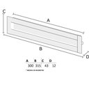 Ver imagem 7 de Puxador Celleno IL 255 - Anodizado - 300MM