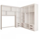 Ver imagem 3 de Guarda-roupa Casal Modulado Paradise 10 Portas 6 gavetas - Panorama Móveis