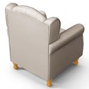 Ver imagem 7 de Kit 02 Poltronas de Amamentação Pés Madeira Lucy P04 Sintético Bege - Mpozenato