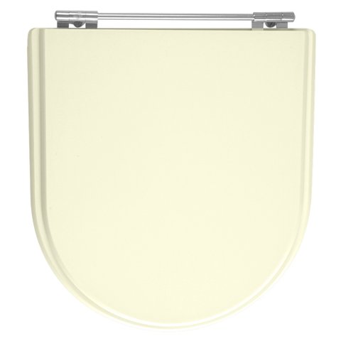 Assento Sanitário Poliester Calypso Biscuit (Bege Claro) para Vaso Incepa