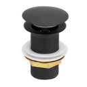 Ver imagem 1 de Válvula Ralo Tanque Click Preto Black 100% Metal 1.1/4