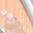 Ver imagem 4 de Revestimento de Parede Amadeirado Marrom 10m X 45cm Lavável Autocolante Escritório