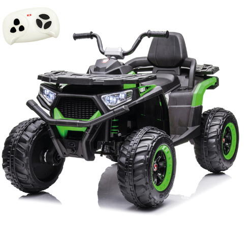 Quadriciclo Elétrico Infantil Zippy Toys Premium 4x4 Verde 12v
