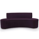Ver imagem 2 de Sofá 02 Lugares 150cm Mônaco Veludo Roxo - Nexta Casa