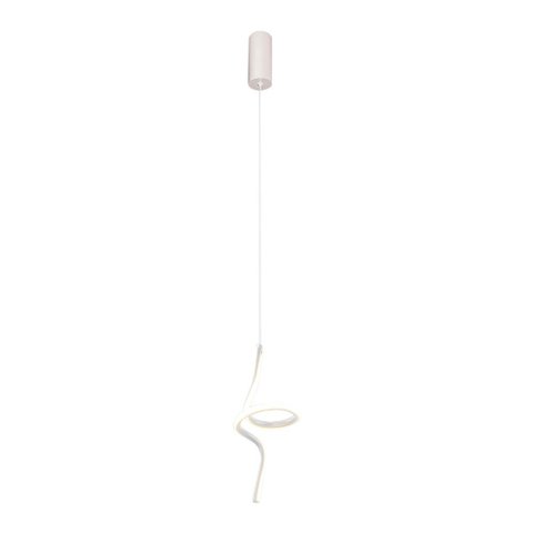Lustre Pendente Taschibra Cairo Led Bivolt Branco 3000k Luz Amarela 15051082
