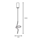 Ver imagem 3 de Lustre Pendente Taschibra Cairo Led Bivolt Branco 3000k Luz Amarela 15051082