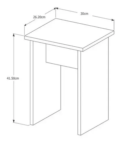 Mesa Jade de Jantar/Aparador Dobrável com Bancos:Castanho - 5