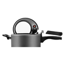 Ver imagem 7 de Panela de Pressao Grafite 4,5l C/ Visor de Vidro 6030 Mta