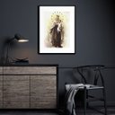 Ver imagem 1 de Quadro Decorativo Nossa Senhora do Carmo - 60x48cm:madeira Branca