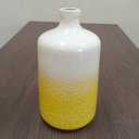 Ver imagem 4 de Vaso Decorativo Enfeite Casa Cerâmica 36x19x19cm Amarelo