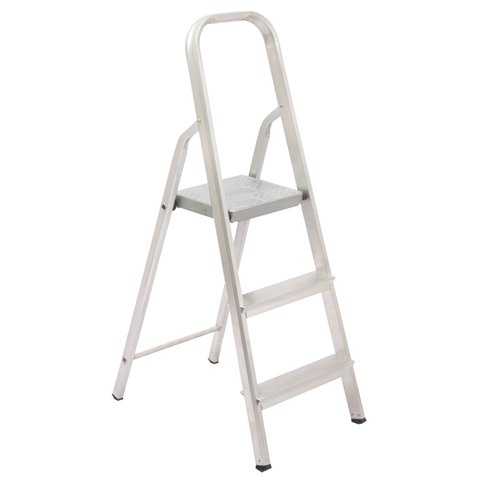 Escada Alumínio 3d 39x62x114cm 120kg Maestro