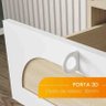 Gaveteiro Fox 2 Gavetas Branco/legno/salinas Politorno - 4