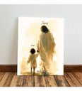 Ver imagem 4 de Kit 3 Quadro Cristão Gospel Jesus Evangélica Mdf Tratado 40x28cm
